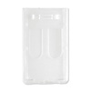 010658 HID Frosted Vertical 2-card Access Card Dispenser - Pack of 100-DISCONTINUED