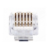 Show product details for 100026LTB Platinum Tools EZ-RJ12/11 Long Tab Connector - 100 Pack