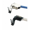 106220 Platinum Tools Cat5e/Cat6/Cat6A/Cat7 RJ45 Flex Connector - Non-Shielded - 1pc