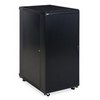 Show product details for 3106-3-001-27 Kendall Howard 27U LINIER Server Cabinet Solid/Vented Doors 36" Depth