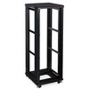 Show product details for 3170-3-024-37 Kendall Howard 37U Linier Server Cabinet No Doors/No Side Panels 24" Usable Depth - Black Finish - 24"W x 71.7"H x 27"D