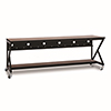[DISCONTINUED] 5000-3-403-96 Kendall Howard 96 inch Performance Work Bench No Upper Shelving - Serene Cherry