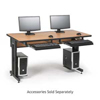 [DISCONTINUED] 5500-3-002-35 Kendall Howard Advanced Classroom Training Table 60" W by 30" D Caramel Apple