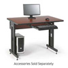 [DISCONTINUED] 5500-3-003-34 Kendall Howard Advanced Classroom Training Table 48" W by 30" D Serene Cherry