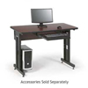 5500-3-004-24 Kendall Howard Advanced Classroom Training Table 48" W by 24" D African Mahogany