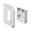 Show product details for 8081-25 Arlington Industries Siding Box Kits (Fixtures and Receptacles)  Pack of 25