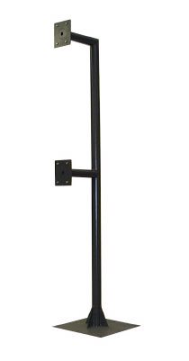 APM2 Pach & Co Auto/Semi-Truck and Pedestrian Dual Reader Pedestal Mounting Post-DISCONTINUED