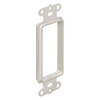 Show product details for CED13 Arlington Industries 1-Gang Low-Voltage Wall Plate