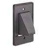 Arlington The Scoop Reversible Cable Entrance Plates with Removable Lower Plate
