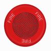 ELFHNRC Cooper Wheelock Eaton Eluxa Low Frequency Sounder, Ceiling, Red, FIRE, 24V Indoor