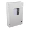 Show product details for EM362408W STI UL Listed 36" H x 24" W x 8" D Metal Electrical Enclosure with Window