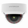 EV-N2506-2W4WMQ Seco-Larm 2.8mm 30FPS @ 5MP Outdoor IR Day/Night WDR Vandal Dome IP Security Camera 12VDC/PoE