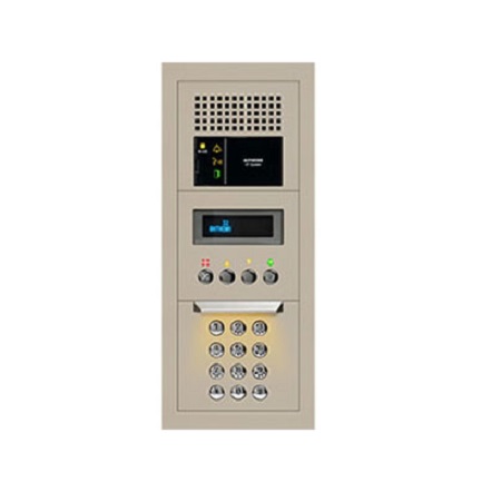 GTA-DESB Aiphone 1 x 3 Modular Audio Entrance Station with Digital Directory