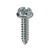 HWSMS10114 L.H. Dottie 10 x 1-1/4 Slotted Hex Washer Head Sheet Metal Screws - Zinc Plated - Pack of 100