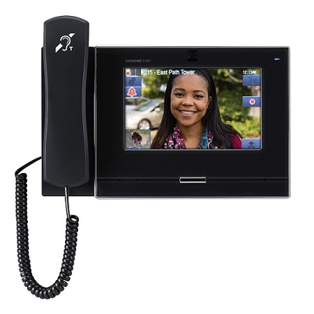 IX-MV7-HB-L Aiphone IP Master Station with T-Coil Supported Handset