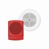 LSPKRC Cooper Wheelock LED 2W High Fidelity Ceiling-Mount Speaker  - Red