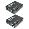 Show product details for MC712STX2-20 Nitek Fiber Optic Media Converter 20 KM Set - Includes 1 of MC712ST-20 and 1 of MC713ST-20