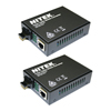 Show product details for MC722STX2-20 Nitek Fiber Optic Media Converter 20 KM Set - Includes 2 of MC722ST-20