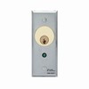 Show product details for MCK-2-4 Alarm Controls DPDT Alternate Action Switch - 1.75" Wide Stainless Steel Plate with Green LED