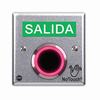 Show product details for NT-CA300-ES STI NoTouch Cast Aluminum IR Switch with Three Snap-in Messages - SPANISH - European Single-Gang