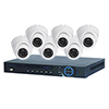 NVR2008P2-EB26 Rainvision 8 Channel NVR Kit 200Mbps Max Throughput - 2TB Built-in 8 Port PoE w/ 6 x 1080p Outdoor Eyeball IP Security Cameras