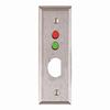 Show product details for RP-03M Alarm Controls Remote Plate Narrow Red/Green Medico Hole Normally-closed Tamper Switch