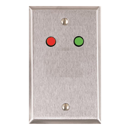 RP-0924VOLT Alarm Controls REMOTE PLATE S.G. S.S. RED/GREEN LED