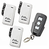 RT-3 Alarm Controls Wireless Keychain Transmitter with 3 Receivers