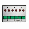 SLP-6M Alarm Controls Six DPDT Momentary Switch Monitoring Control Station