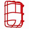 Show product details for STI-9762-R STI Horn/Strobe Wall Mounted Wire Guard 6.2" H x 4.76" W x 2.5" D - Red