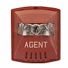 Show product details for STR-A Cooper Wheelock STR,RED,2W,WALL, 12/24V,8CD,AGENT