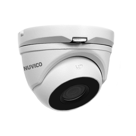 TCH-2M-E2 Nuvico 2.8mm 30FPS @ 1080p Indoor/Outdoor IR Day/Night WDR Mini Eyeball HD-TVI/HD-CVI/AHD/Analog Security Camera 12VDC