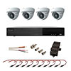 Show product details for TDL42-2ME4 Nuvico Xcel Series 4 Channel HD-TVI DVR Kit 60FPS @ 1080p - 2TB w/ 4 x 1080p 2.8mm Outdoor IR Eyeball HD-TVI Security Cameras
