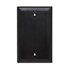 Show product details for TP13BK-20 Legrand On-Q 1-Gang Blank Wall Plate - Black - 20 Pack