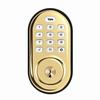 [DISCONTINUED] YRD216-CBA-605 Yale Assure Lock Push Button, Connected by August Module Inclusion - Bright Brass