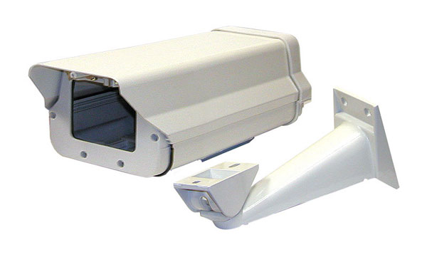 CAMH-400K MG Electronics 11" Outdoor Beige aluminum camera housing - DISCONTINUED